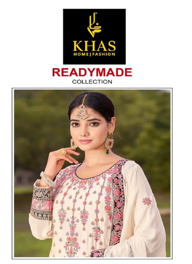 4405 Khas Chinon Silk Pakistani Wholesale Readymade Suits Suppliers In Mumbai